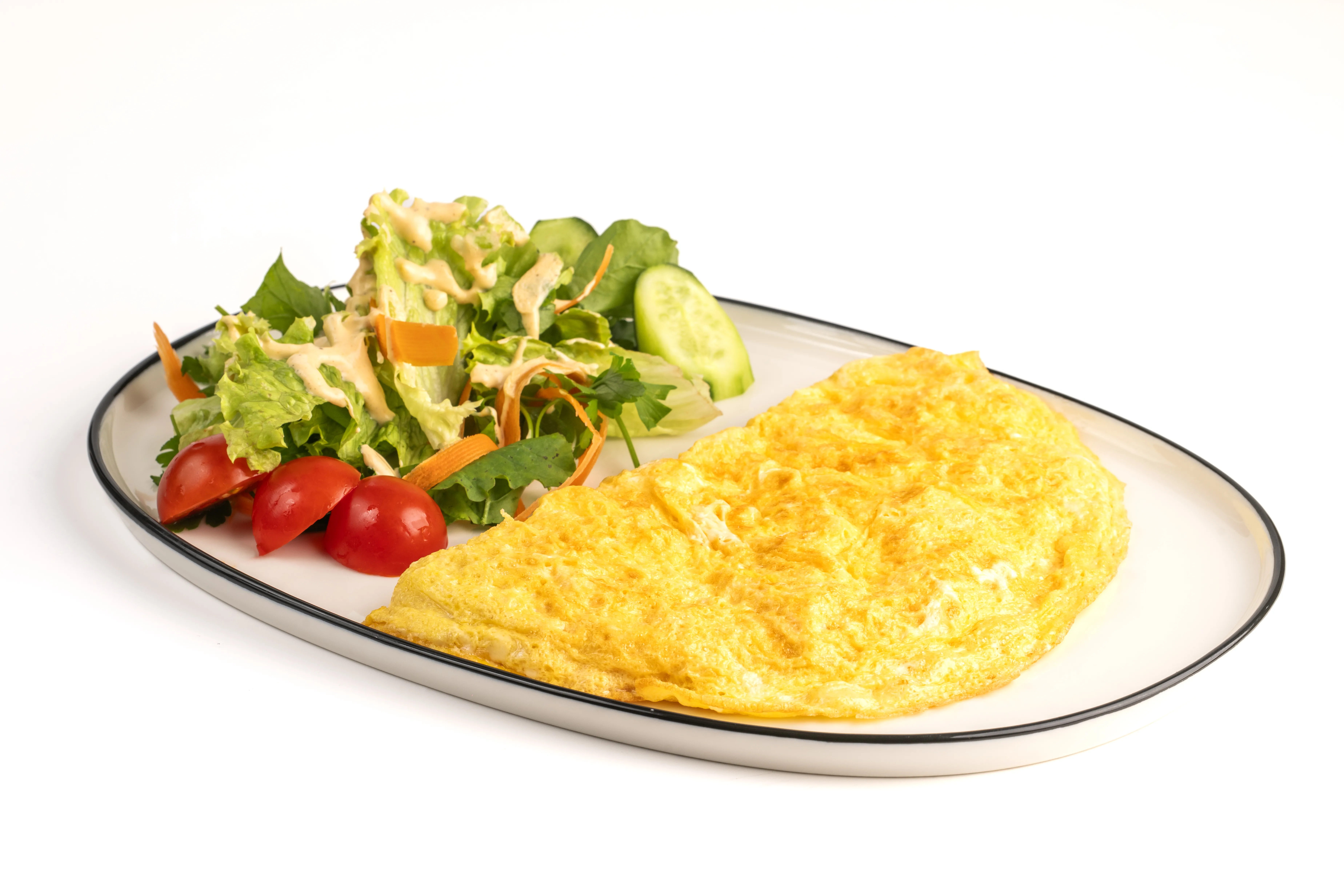 Krem Peynirli Omlet